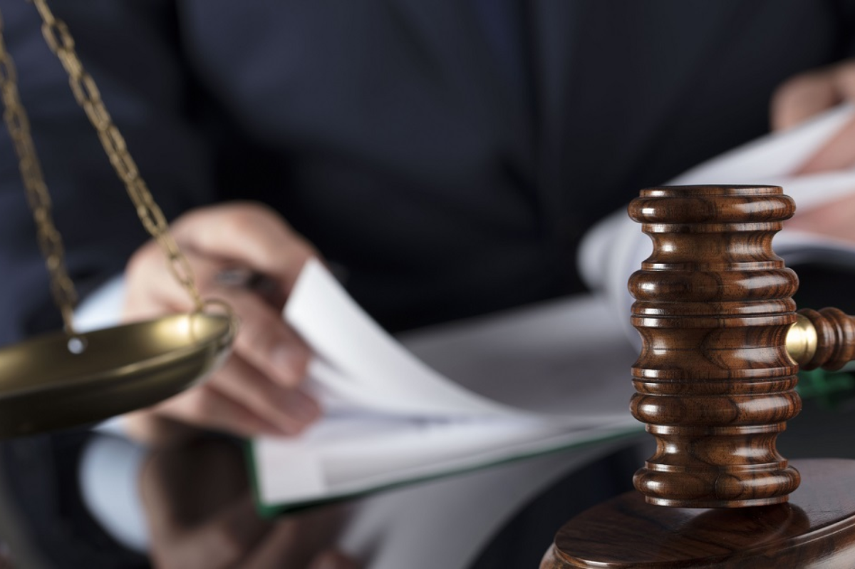 Certified legal videographer recording a deposition in Denver